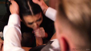 Wonderful seductress Alina Crystall exciting adult scene