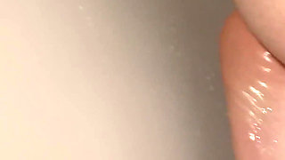 I Fucking Myself in My Bath with a Huge Dildo