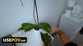 Freeuse - my freeuse maid Slimthick Vic sucks and screws whenever i want pussy