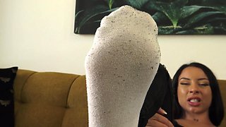 Smell My Stinky Socks, Directly From the Sneakerx, You Foot Sniffer!
