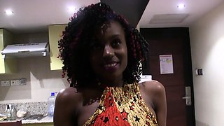 Petite African Amateur Model Casting