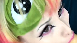 Asian Egirl Squirts with Sex Toy on Webcam