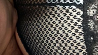 I love to fuck her in her panties doggy style