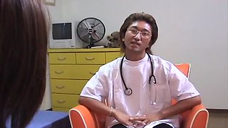 Miku Masaki has ass explored by doctor