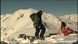 An Innocent Ski Trip Turns into a Sexfest for Sunny Jay - Private Porn Sex Videos