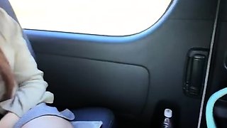 Hitch hiking teen outdoor public fuck in this hd video