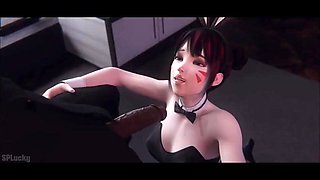 December Day 22 SFM  Blender Porn Compilation