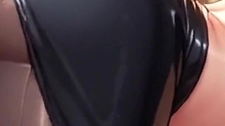Latex Yoga Pants and Panties! Big Cameltoe Pussy Close up! Fetish! Anime Cartoon Ai