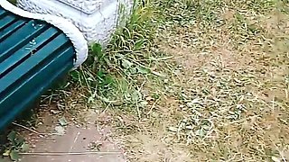 Cumming in My Stepmom's Mouth in the Park