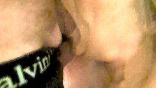Sexy Grandma Is Rewarded with a Facial