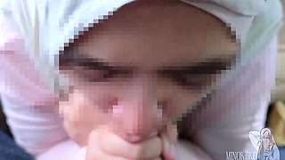 Hijab Girl Cheat With Her Colleague Car And Got Cum In Mouth - Minokiiko