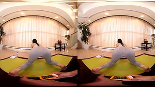 Oiling Up My Yoga Instructor Part 1 - Asian Workout Erotic Massage Sex