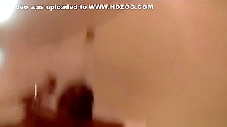 African babe gives titjob and rides white cock