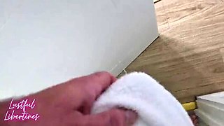 Stepmom Fucks Son While Having Phone Sex With Dad - Cheating MILF Creampie