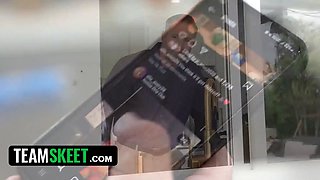 Alix Avery cheats on her boss with a hot nanny & rides him like a pro