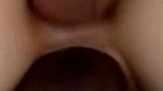 Anal threesome for a slutty blonde with big tits