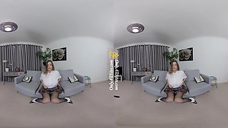 Lottii Rose - Sexy Amateur Teen In A School Girl Uniform Solo Striptease