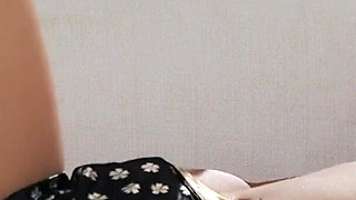 Two hot girls are sharing a lucky guy's cock