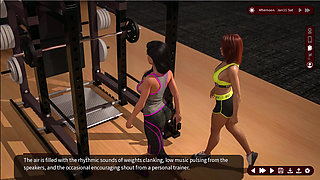 Whispers of Desire 7 Sarah and Alex Went to the Gym with Jessica