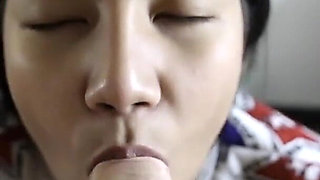 Tattooed Thai Cutie Sucks and Fucks My Big Cock
