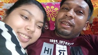 Desi Couple First Time Cum - Hot Indian Wife & Husband Romantic Sex