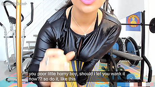 Roleplay JOI for the Sexy Girl From the Gym Dildo Riding