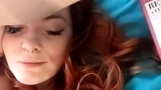 Blonde tight pussy babe solo toy fun in glamour masturbation