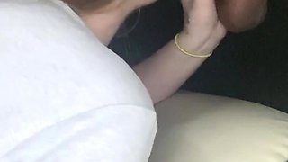 Sluttybritt Handling Daddy's Big Black Dick