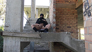 A Famous Wife From Heliopolis with a Milky Chest Closes Her Office and Goes Out to Please Herself