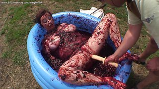Bound & Fucked In Plum Jam Pt2 - MaryBitch