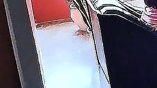 He Fucks Me Doggy Style on a Couch. Moaning Loudly and Enjoying When He Cums in My Mouth