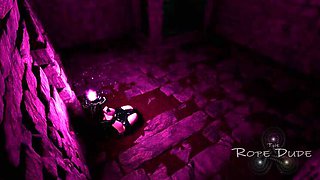 Mei's Final Corruption Part 3 - Hogtied Hentai 3D Sex with Rope and Goo by TheRopeDude