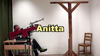 Anitta Spanking Machine - Bare Back Whipping