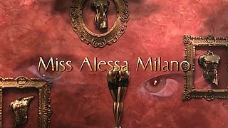 Miss Alessa Milano Red Latex, My Whipp & My Sissybitchs Eggs