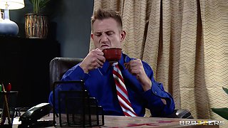 Defiance In The Office With Bill Bailey, Leya Falcon - Brazzers