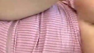Big woman fucked hard on the bed