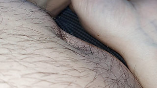 Step mom handjob step son dick making him hard for her pussy