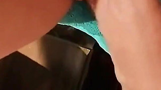 Quickie on the Washing Machine - Creampie!