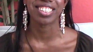 Tyra Banxxx is an ebony skin that fucks big black cock with her mouth