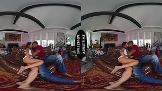 UP CLOSE VR - You Watch Your Hot Wife Nina White Fuck Her Stallion Personal Trainer - CUCKOLD POV: Porn