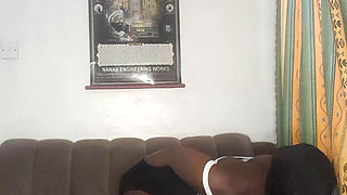 a big bow job with my toy while fingerings My ass