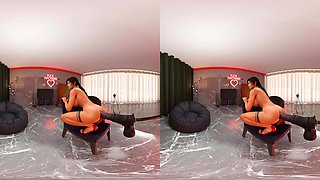Giant Anal Dildo Fuck Machine - VRAnimeTed