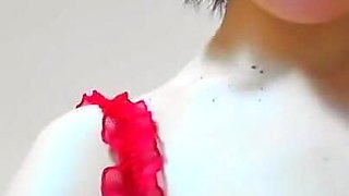 Hot Wet Myla_angel in Red Topic, Tits Press, Squeeze, Oil Pussy From Below!