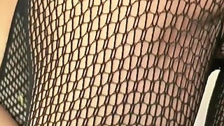 Masked birthday girl fucked in the ass