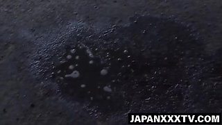 Watch these kinky Japanese babes rush to relieve their bladders in a secret film