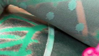 Tattoo Girl Squirt Games - Anal Gapes and Prolapse and Big Dildos