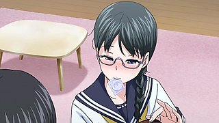 After school hardcore sex lesson for busty hentai teen