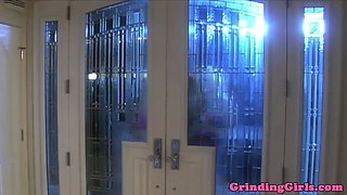 Glamour bigboob lesbian love strapon analplay