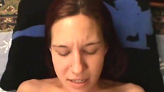 Cock eating POINT OF VIEW whore gets cunt pummelled