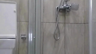 I Caressed My Pussy Ass and Tits in the Shower